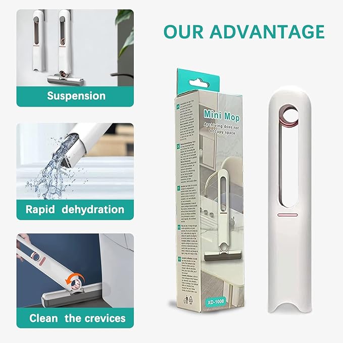 🔥2025 Hot Sale🔥Collapsible Hand Wash Mini Mop