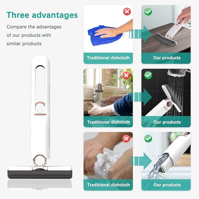🔥2025 Hot Sale🔥Collapsible Hand Wash Mini Mop