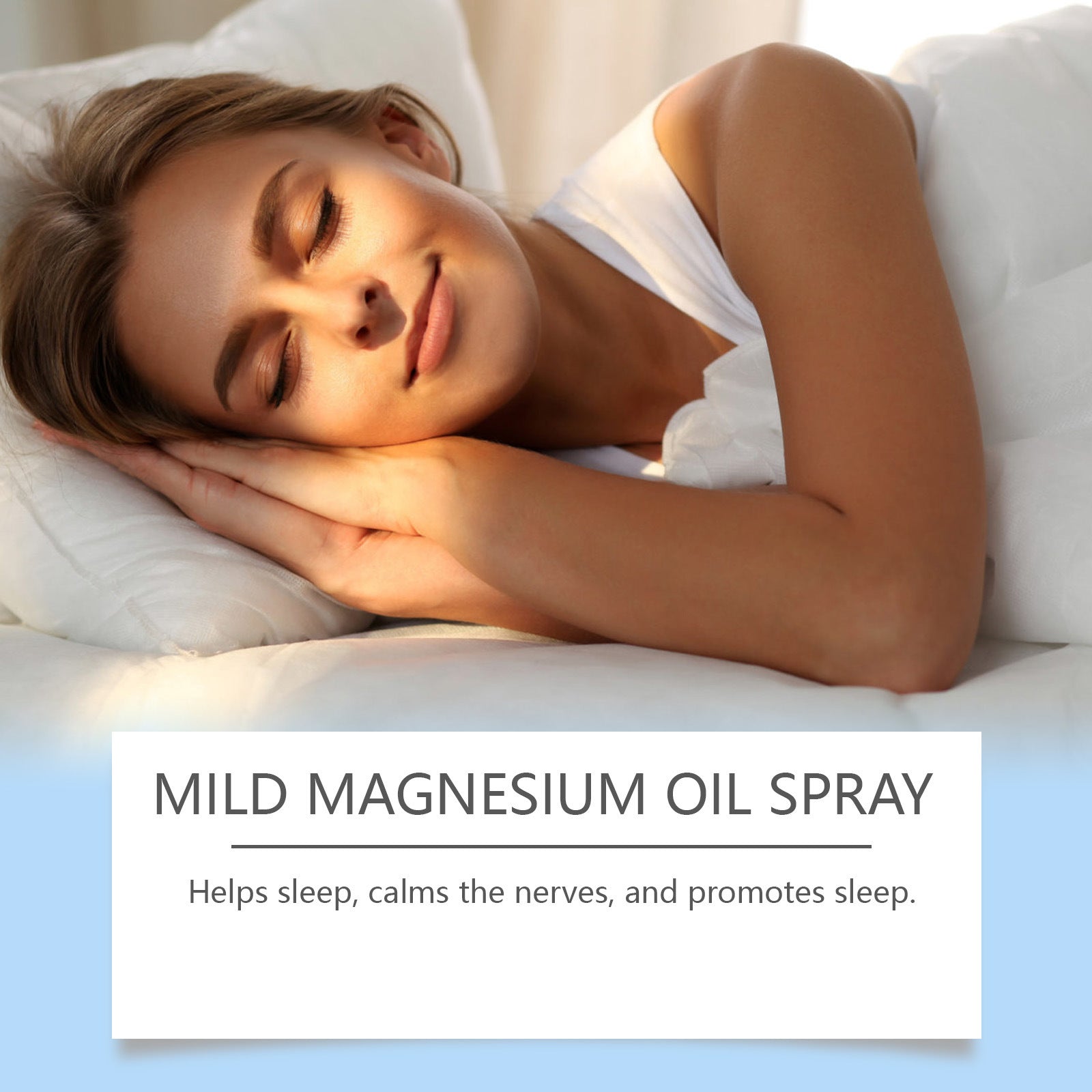 Night Care Relieve Discomfort Sleep Essential Oil Sprayبخاخ زيت عطري للعناية الليلية لتخفيف الانزعاج أثناء النوم Sale price
